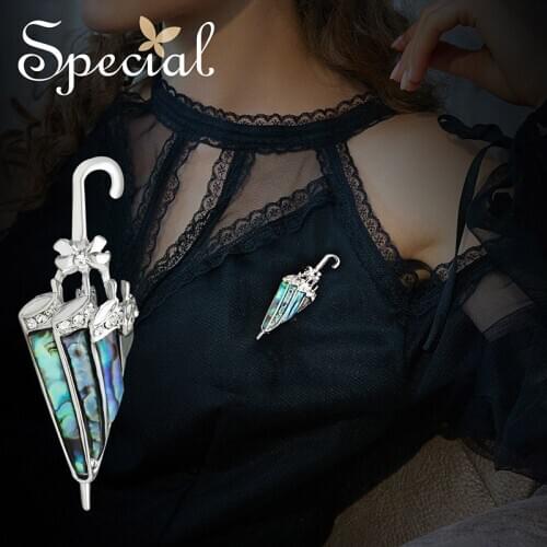 SPECIAL european-style sensen series fresh young girls age-reducing fashion brooch shawl buckle pin 2019 wonderland after rain