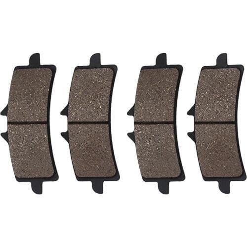 Cyleto Motorcycle Front Brake Pads for DUCATI Desmodecici RR 2008 1098 1098S Tricolore 2007-2009 1100 Streetfighter 2009-2013
