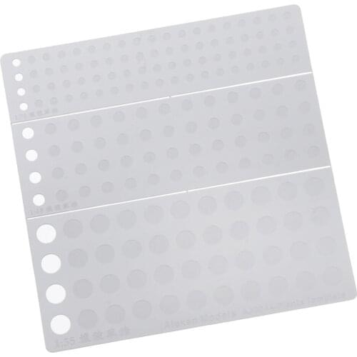 Planting Template 1:35 1:48 1:72 DIY Model Landscape Scenery Accessory