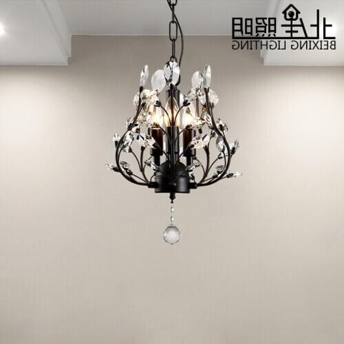 Modern Creative Led Crystal Lamp K9 Crystal Pendant Light Dining Room Living Room Hallway Crystal Light 220v/110v E14 luminaire