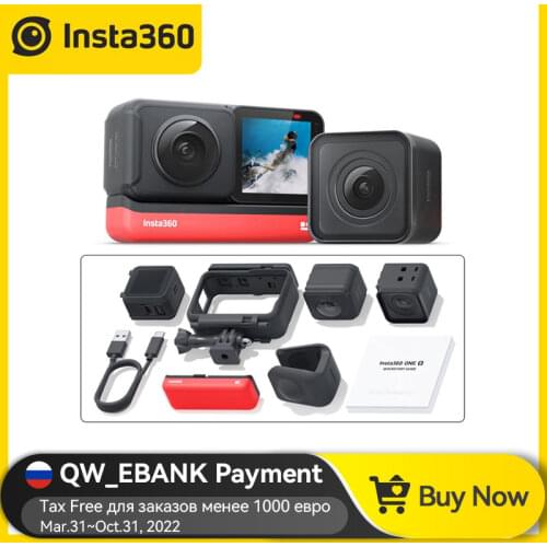 Insta360 ONE R new sports Action Camera insta 360 5.7K 360 4K 1-Inch wide angle waterproof video camera For iPhone and Android