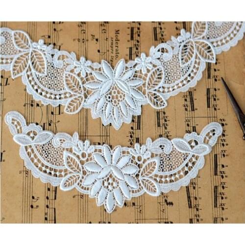 Washes lace white water - soluble embroidery flowers paste