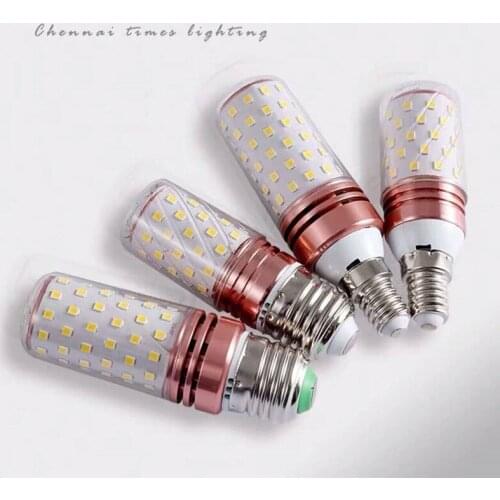 Led Corn Lamp Smart Light-Bulb LED-Lights Lighting E26 E27 E14 Bulbs 8W 12W16W 110V 220V DC Christmas Chandeliers Candle Light