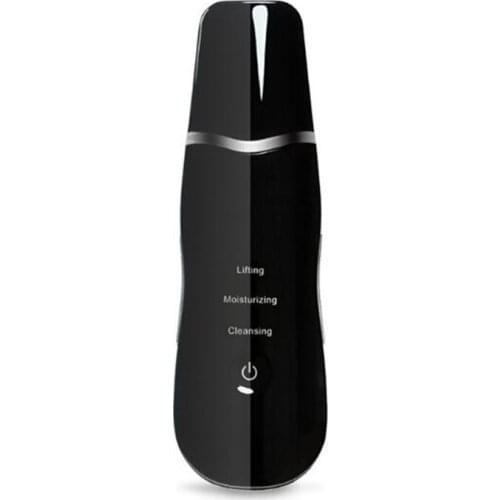 Ultrasonic import face cleansing instrument shovel machine clean pores blackhead electric suction black instrument D298