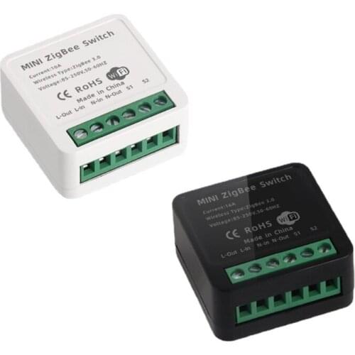 10A/16A Tuya ZigBee 3.0 Smart Light Switch Module MINI ZigBee Switch for Alexa Google-home Tmail Genie Smart Life 19QB