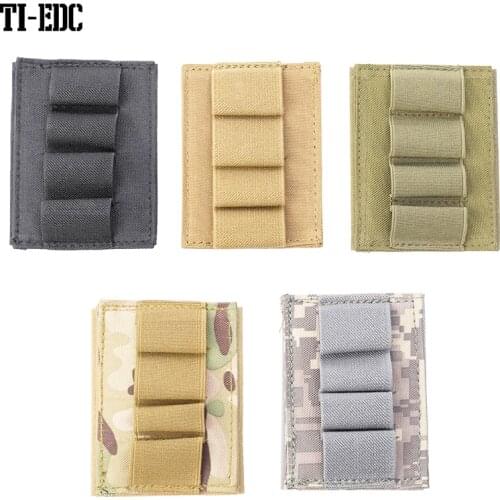 Military Airsoft Paintball Tactical Molle Bullet Shell Holder Bag Army Shooting Hunting Buttstock Ammo Magazine Pouch