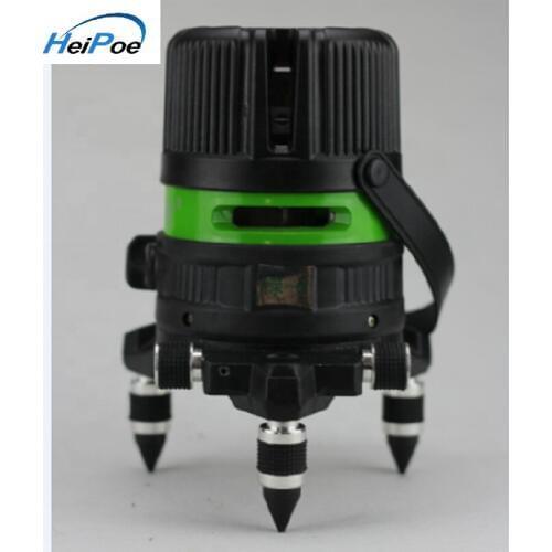 High precision 5 line green laser level with green colour /nivel laser