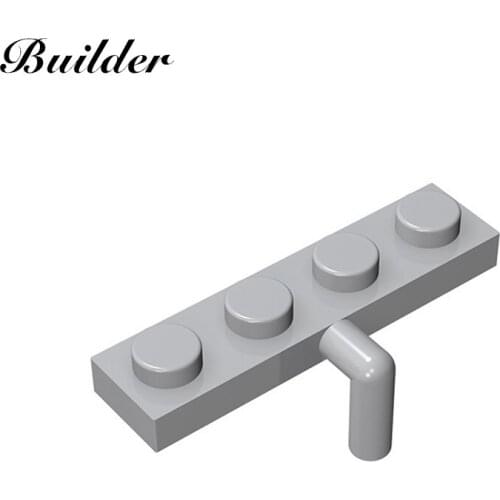 Little Builder 10pcs Plate Special 1x4 with Arm Down Building Blocks Parts Compatible 30043 Creativity Educational Gift Toy