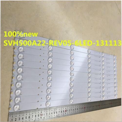 11Pieces/lot FOR Hisense LED50EC280JD TV LCD backlight bar SVH500A22-REV05-6LED-131113 1 Pieces=6LED 56CM