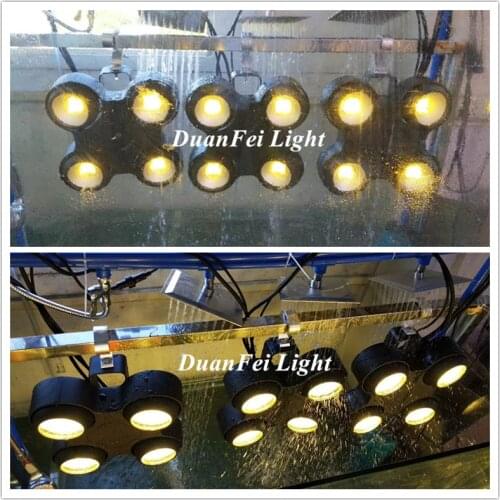 6PCS 400W led audience blinder waterproof dmx blinder led cob 4x100W