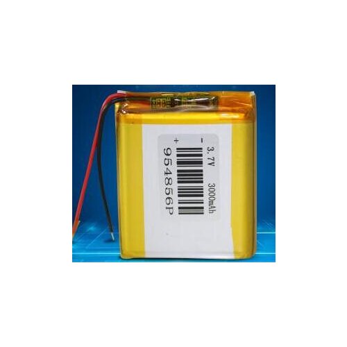 Free shipping 3.7V 954856 3000mAh polymer lithium battery li-ion rechargeable battery li-po batteries