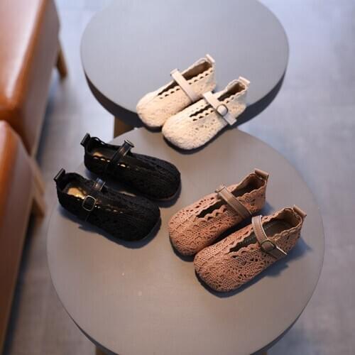 Spring Autumn Kids Girl Baby Children Cute Shoes Patchwork Warm Elastic Band Flat with PU For Baby Casual Shoes