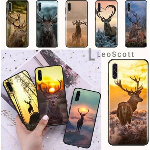 Deer Hunting Camo Phone Case For Samsung A20 A30 30s A40 A7 2018 J2 J7 prime J4 Plus S5 Note 9 10 Plus