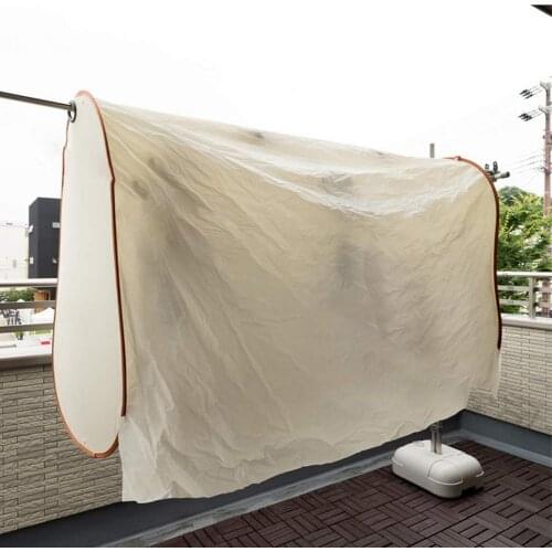 Hot Sale Rainproof Sun Protection Clothes Drying Cover Dustproof Indoor Outdoor Clothes Hanging Dust Cover