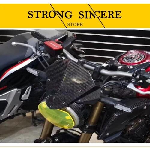 Parabrisas de motocicleta parabrisas pantalla frontal para CB650R 2019 CB 650R fibra de carbono cb650r accesorios deflectores de