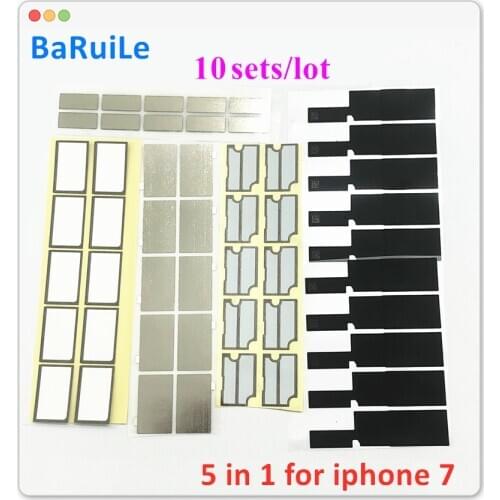 BaRuiLe 10sets Heat Dissipation rejection of Heat Stickers mainboard for iPhone 7 Plus on Logic Board Motherboard