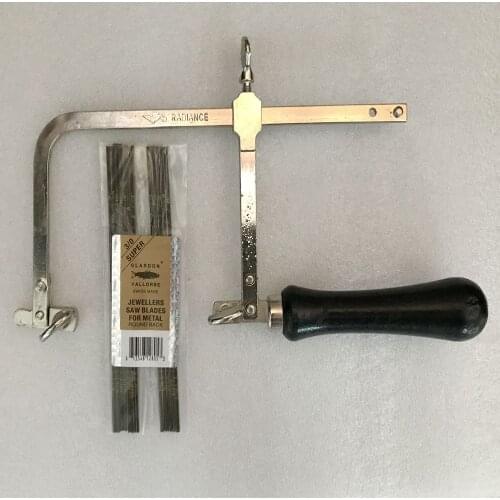 Jewelry Tools Kit Jewelers Saw Frame SawBaldes for Metal Cutting