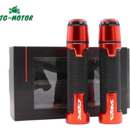 TG-Motor With CBR logo Motorcycle Handlebar Handle Grips Bar Ends For Honda CBR500R CBR500 R CBR 500 R CB500F/X 2013-2020 2021