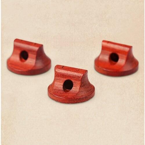 3Pcs Chinese Erhu Bridges Wooden Rosewood Qin Code Musical Instrument Parts Urheen Professional Handmade Replacement Accessories