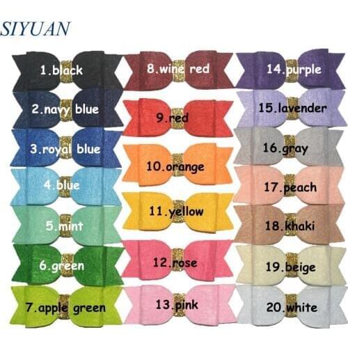 50pcs/lot woman 3.6*1.2'' Large Size Non-woven Felt Hair Bow with Different Alloy Clip woman and Maternity Headwear HDJ128