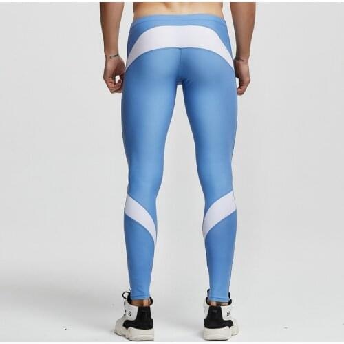 Mens Compression Pants Tights Running Sports Leggings Fitness Sports Wear Trousers Gym Training Pants Workout Active Pants
