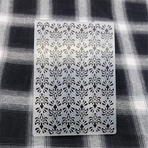 Flower message print DIY Plastic Embossing Folders for DIY Scrapbooking Paper Craft/Card Making Decoration Supplies