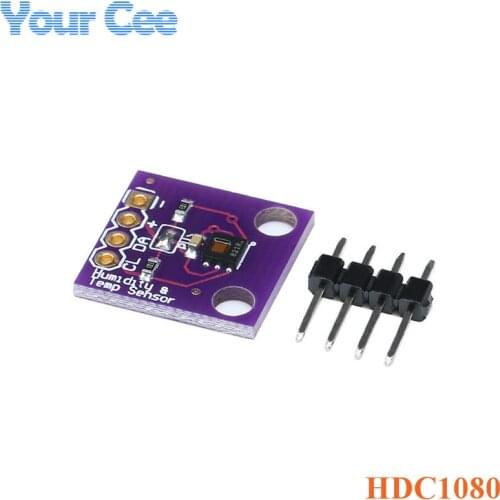 HDC1080 Temperature Humidity Sensor Module GY-213V-HDC1080 Module High Precision for Smart Home IOT