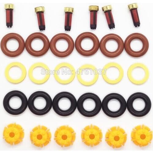 0280150415 0280150440 Fuel Injector Repair Kit For BMW E60 E39 520i 523i 525i 528i E36 328i E36 car replacement AY-RK004