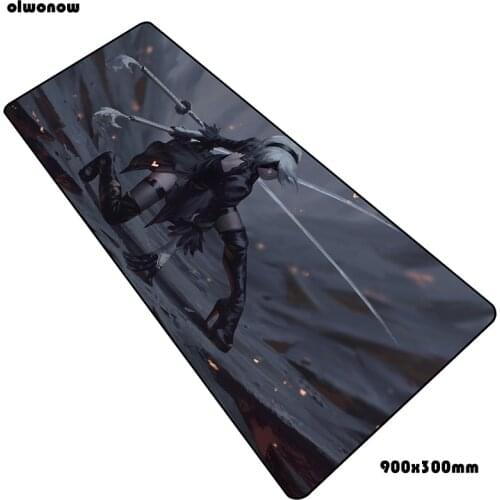 Nier mousepad gamer Christmas 900x300x2mm gaming mouse pad large gifts notebook pc accessories laptop padmouse ergonomic mat