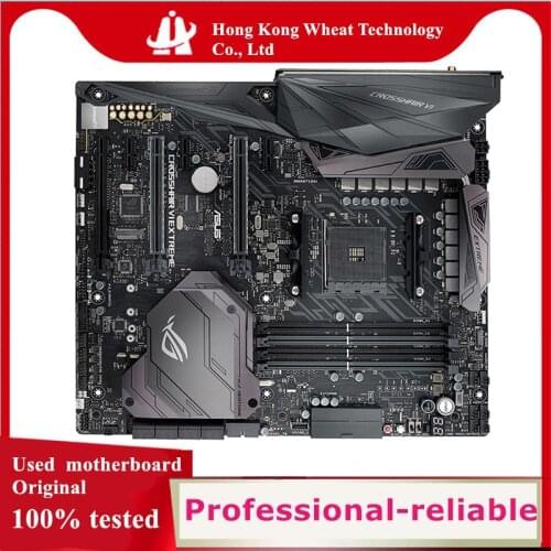 For ASUS ROG CROSSHAIR VI EXTREME Motherboard Socket AM4 DDR4 For AMD X370 Original Desktop Mainboard Used Mainboard