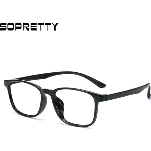 51-16-143 Korea Rectange TR90 Glasses Frames for Myopia Prescription ,Unisex Plastic Titanium Hyperopia Eyeglasses Frame FK115