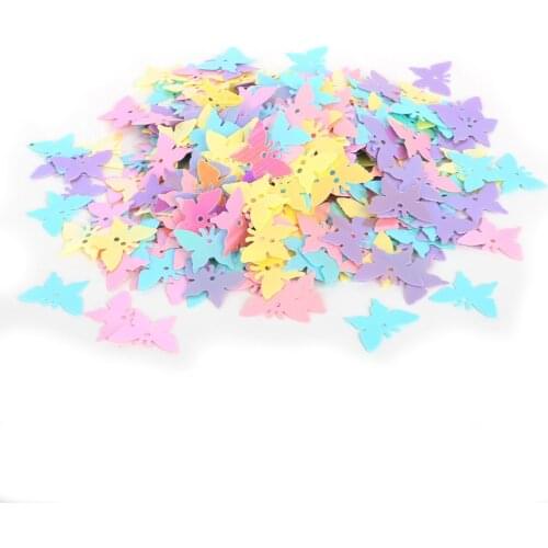 Different Size 250-400pcs Mixed Color Loose Sequin for DIY Craft Clothing Accessory Scrapbooking Wedding Jewelry Making