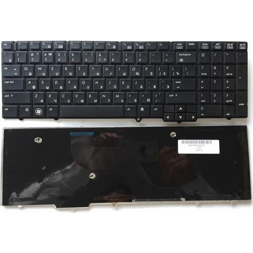 Russian laptop Keyboard for HP EliteBook 8540 8540P 8540W Replace keyboard Black without pointing sticks RU High-quality