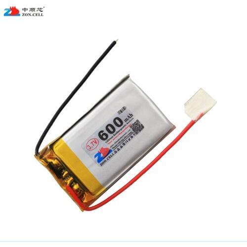 In 3.7V 600mAh 402540 polymer lithium battery 500mAh 452540 point reading machine business pen Rechargeable Li-ion Cell