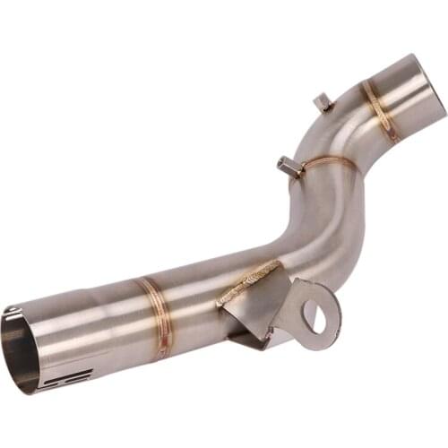 Slip On Motorcycle Exhaust Mid Connect Tube Delete Catalyst Stainless Steel Exhaust System For BMW F750 850GS 2018-2020