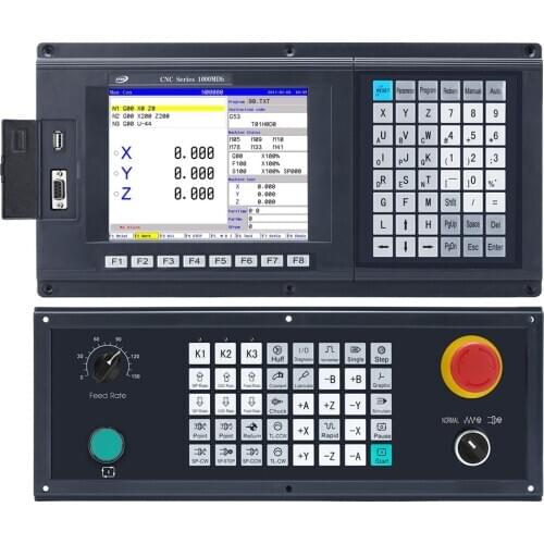 High performance 3 Axis Milling CNC Controller with USB CNC1000MDb-3