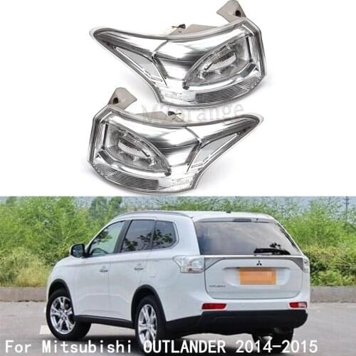 MZORANGE LED Rear Tail Light For Mitsubishi OUTLANDER 2014 2015 LED Turn Signal Warning Tail LAMP Tail Light CAR Accessories