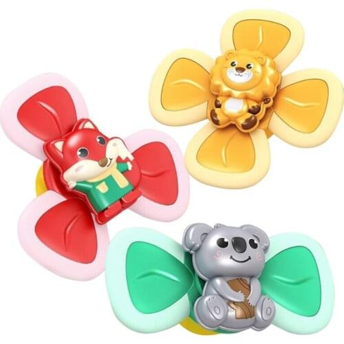 3 Pcs Meal Suction Cup Dining Chair Artifact Children Toy Rotary Music Bite Baby Infants 6 Months -3 Years Old For Baby Toys