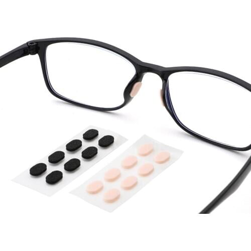 4Pair Anti-slip Soft Foam Nose Pads For Eyeglasses Glasses Frame Stick On Nose Pad Eyewear Accessories Unisex Size For Men Women