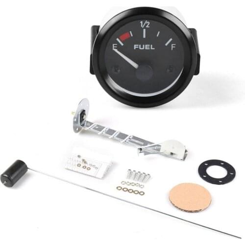 80% Dropshipping!!12V Universal Car Auto Modification Oil Fuel Level Gauge Meter Pointer Indicator