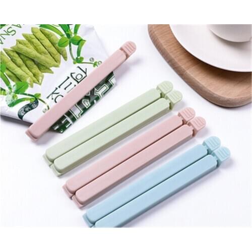 Food Bag Clips 1PC Househould Food Snack Storage Seal Sealing Bag Clips Sealer Clamp Food Close Clip Seal Kitchen Tool