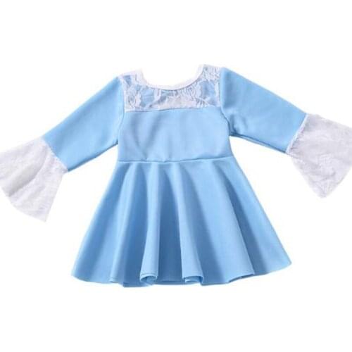 Elegant princess girls dress long sleeve kids dresses for girls party wedding costumes infant newborn bebe vestidos