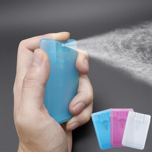 6pcs 20ml Lightweight Convenient Fine Mist Sprayer Dispensing Bottle Spray Bottle for Perfume Storage Alcohol Color White A35