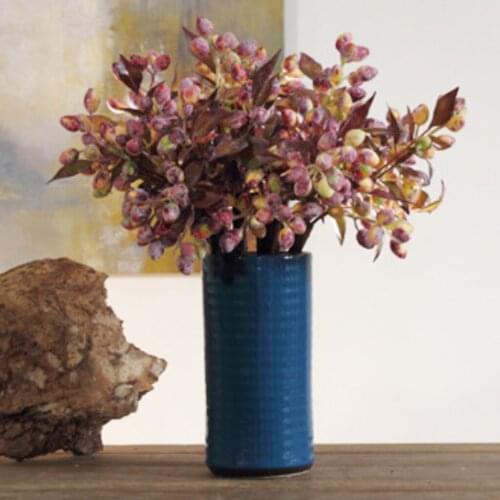 Artificial Simulation Plastic Plants Branches Mini Foam Olive Fruit Berries Home Cafe Greenery Crafts