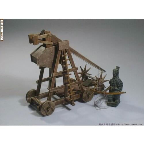 The Age of empires model kits mangonel Trebuchet(Front rotary wheel) Model Include English instruction