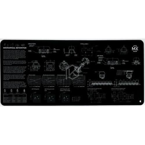 Mechanical keyboard Switch AXIS cherry Mousepad 900 X400X4 mm UNLOCKING Edges Soft/Rubber High quality mouse pad