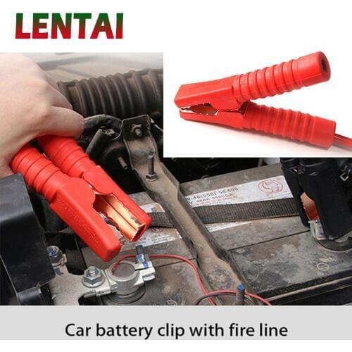 LENTAI For Jeep renegade wrangler grand Nissan qashqai j11 juke Volvo xc90 s60 xc60 1SET Auto Battery Line Car Fire Wire Clip