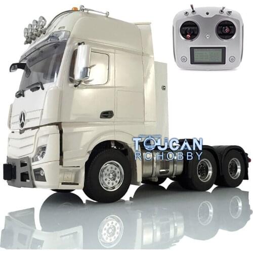 1/14 LESU RC Metal 6*6 Chassis Equipment Rack Hercules Actros Cab Tractor Truck THZH0787