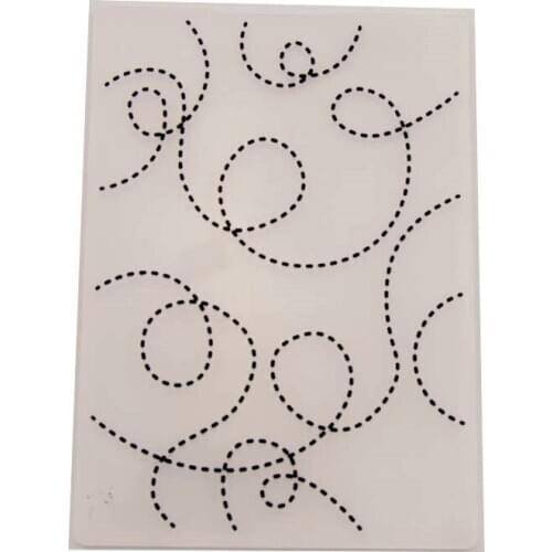 YINISE Plastic Embossing Folder For Scrapbook Stencils Graffiti DIY PAPER Album Cards Making CRAFT SUPPLIES Scrapbooking MOLDS
