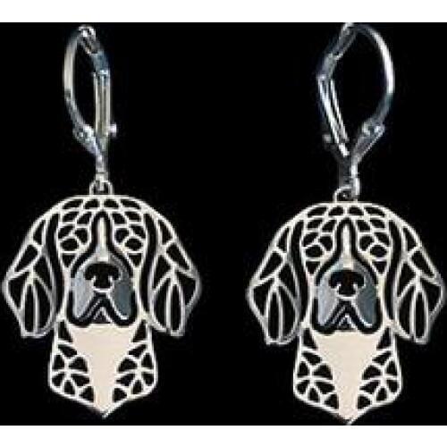 Drop Shipping-Beagle Drop Earrings
